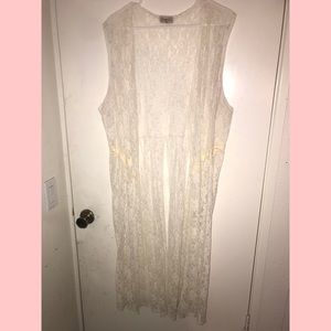 FINAL SALE 🌹 Long Lace Cardigan